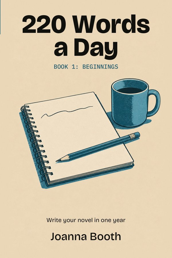 220 Words a Day, Book 1: Beginnings, by Joanna Booth