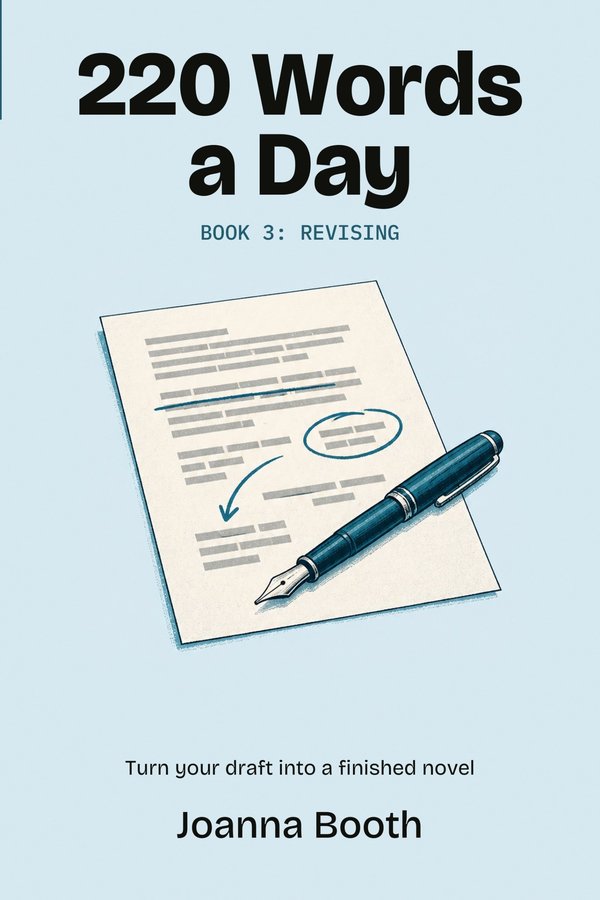 220 Words a Day, Book 3: Revising, by Joanna Booth