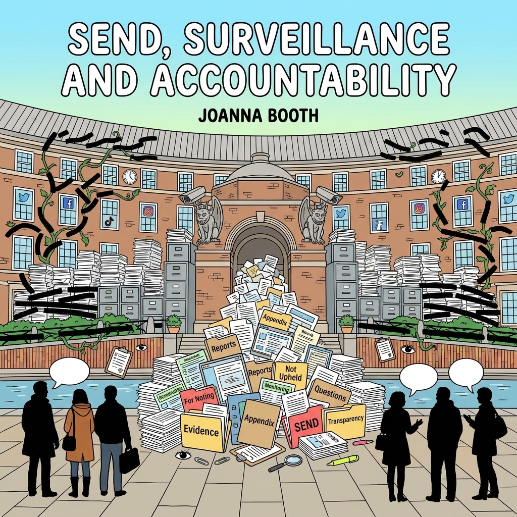 SEND, Surveillance and Accountability, by Joanna Booth